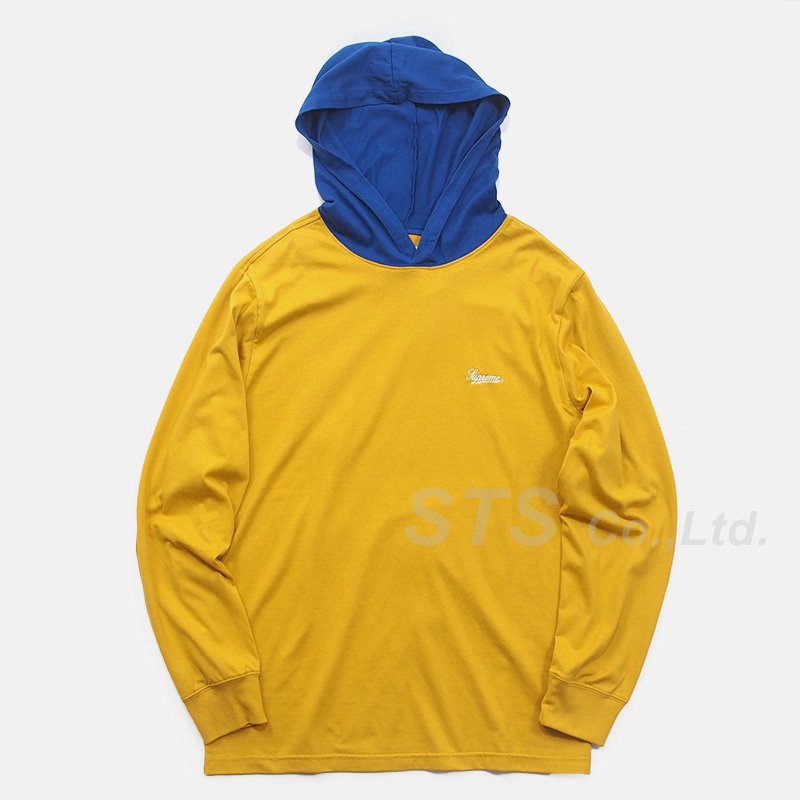 Supreme - Contrast Hooded L/S Top - UG.SHAFT