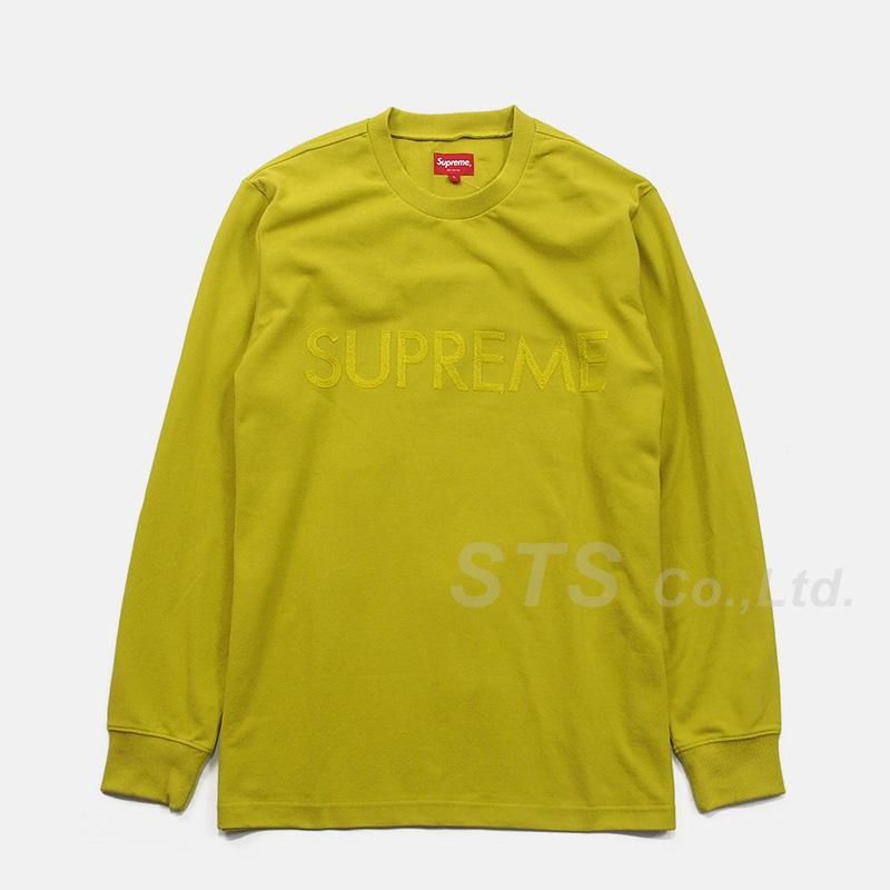 Supreme - Pique Logo L/S Top - UG.SHAFT