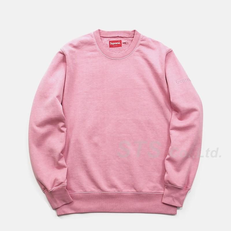 Supreme Overdyed Crewneck Sweatshirt (SS18) - $128