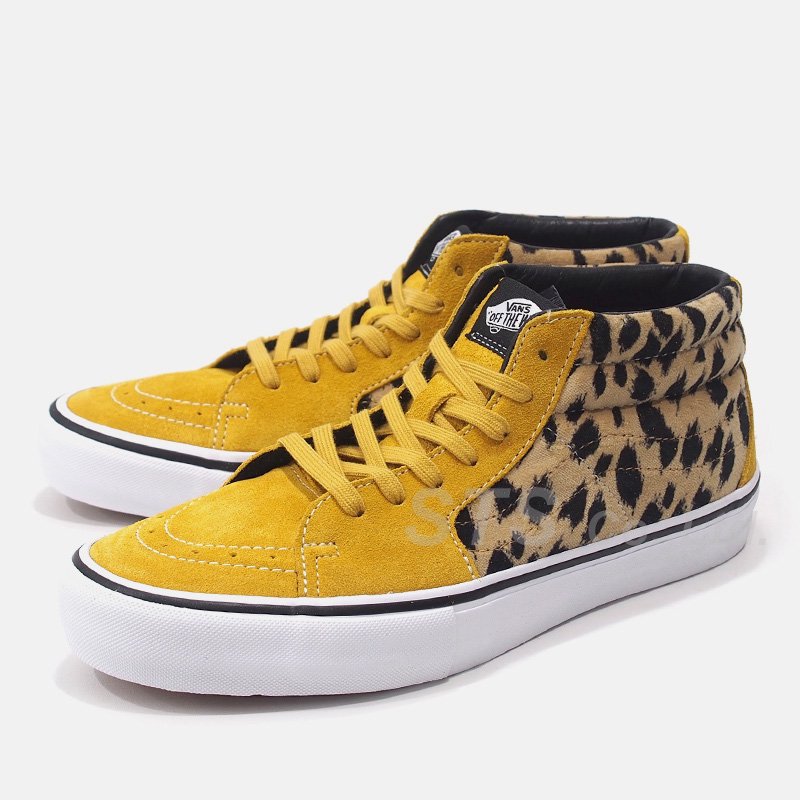 Supreme/Vans Velvet Leopard Sk8-Mid Pro - UG.SHAFT