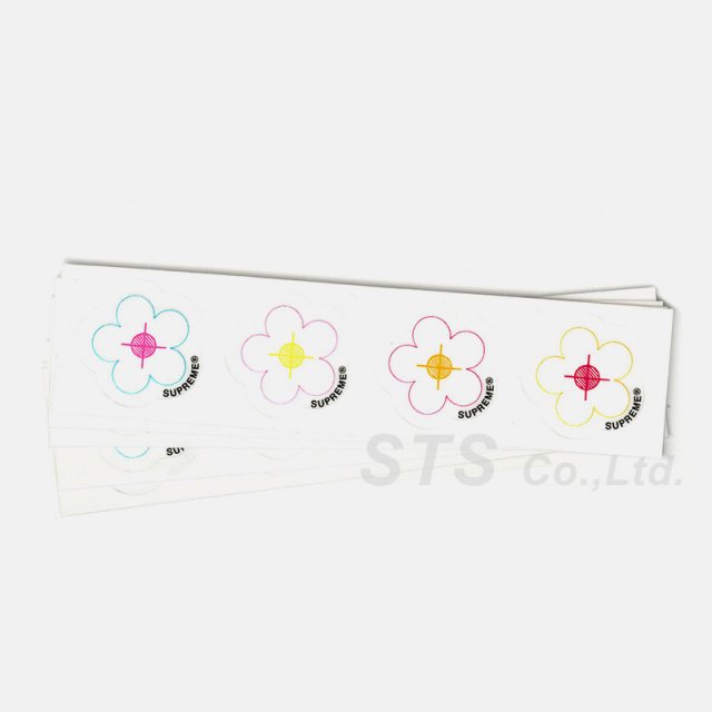 Supreme - Small Flowers Sticker Sheet