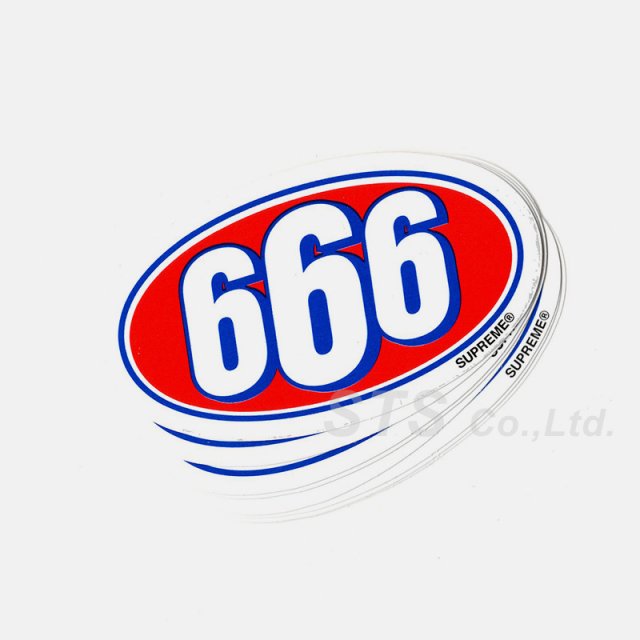 Supreme - 666 Sticker