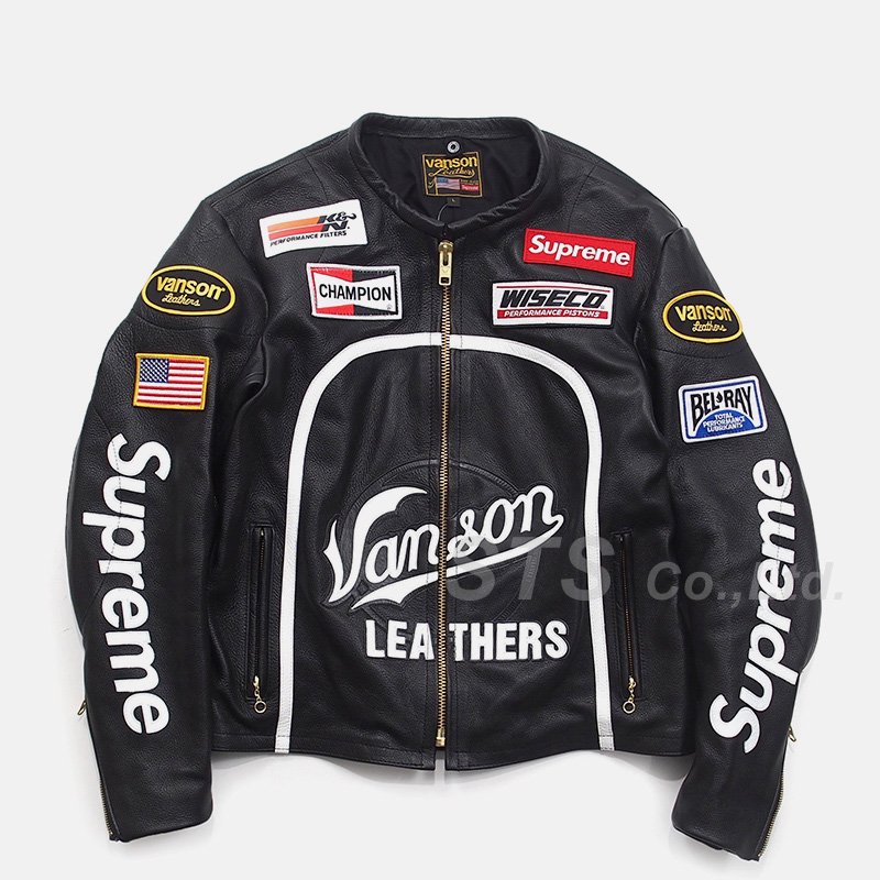 Supreme/Vanson Leather Star Jacket - UG.SHAFT
