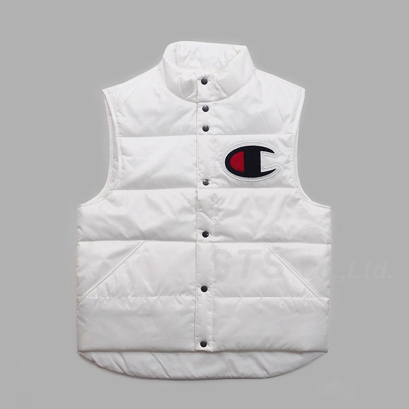 Supreme/Champion Puffy Vest - UG.SHAFT