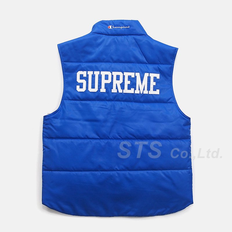 Supreme/Champion Puffy Vest - UG.SHAFT