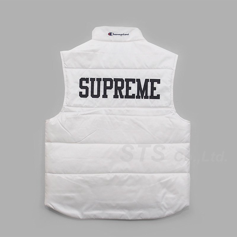 Supreme/Champion Puffy Vest - UG.SHAFT