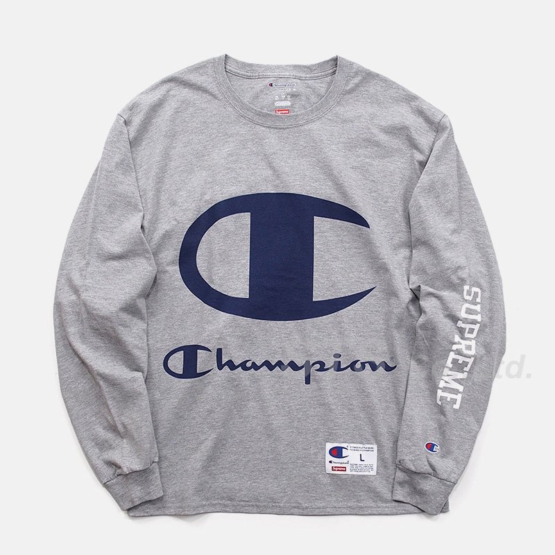 Supreme/Champion L/S Tee - UG.SHAFT