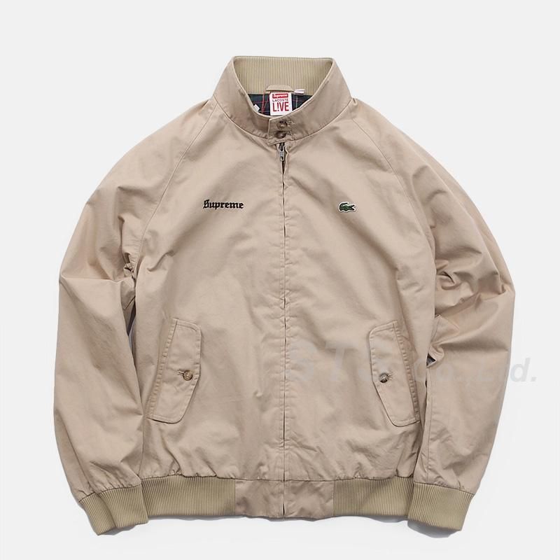 XL)Supreme Lacoste Harrington Jacket | sweatreno.com