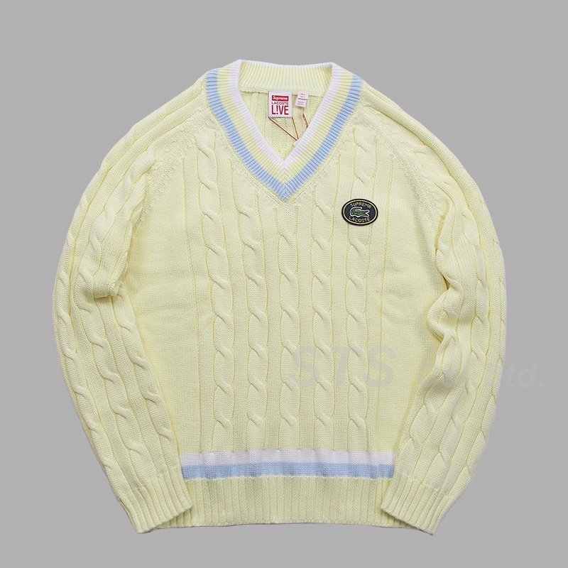 Supreme/LACOSTE Tennis Sweater - UG.SHAFT