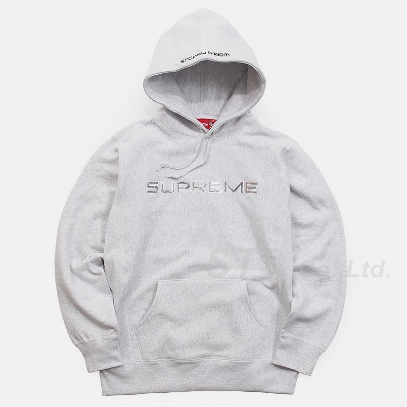 Supreme - Sequin Logo Hooded Sweatshirt - UG.SHAFT