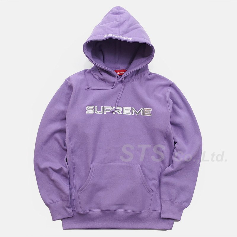 Supreme - Sequin Logo Hooded Sweatshirt - UG.SHAFT