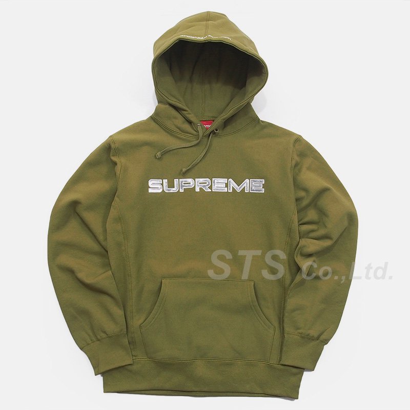 Supreme - Sequin Logo Hooded Sweatshirt - UG.SHAFT