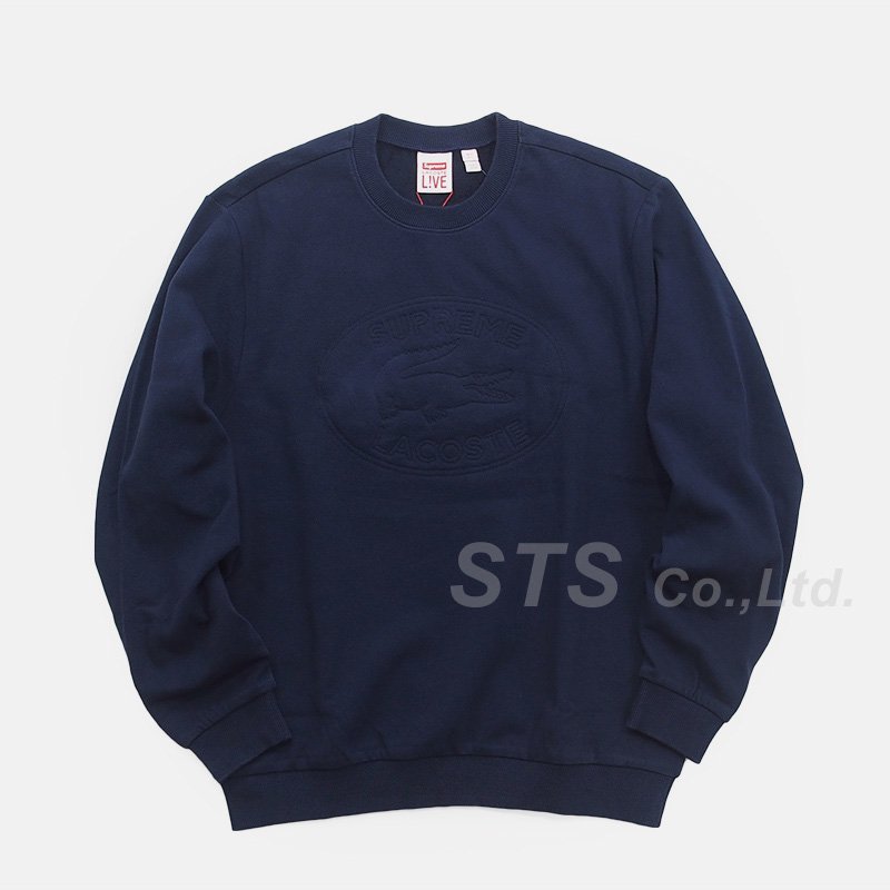 Supreme/LACOSTE Pique Crewneck - UG.SHAFT