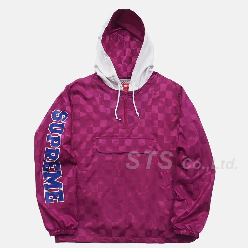 Supreme - Checkered Nylon Hooded Pullover - UG.SHAFT