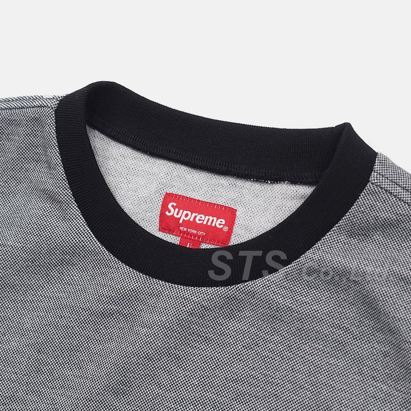 Supreme - Tonal Stripe Logo Crewneck - UG.SHAFT