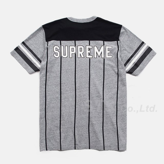 Supreme - Tonal Stripe Logo Crewneck - UG.SHAFT