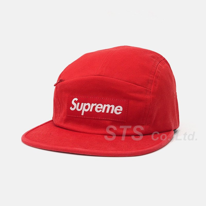 送料無料/プレゼント付♪ Supreme Front Panel Zip Camp Cap