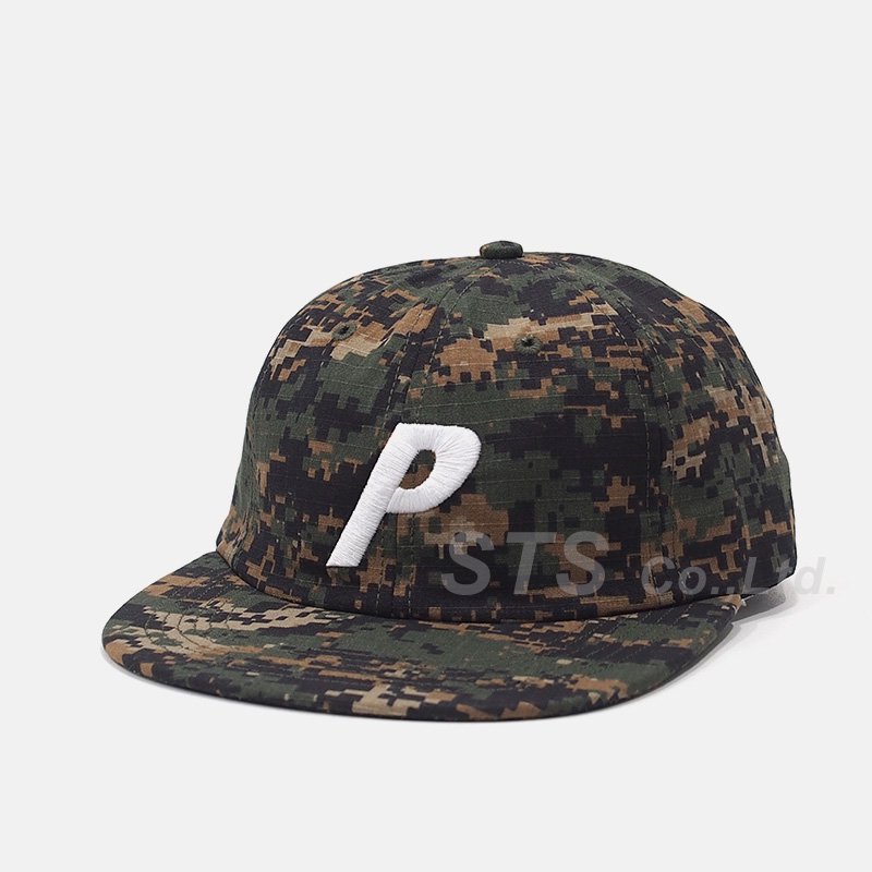 パレス Pal Hat Camo Army デジタルカモ Pロゴ6パネルキャップ