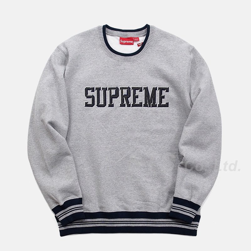 Supreme - Felt Shadow Crewneck - UG.SHAFT