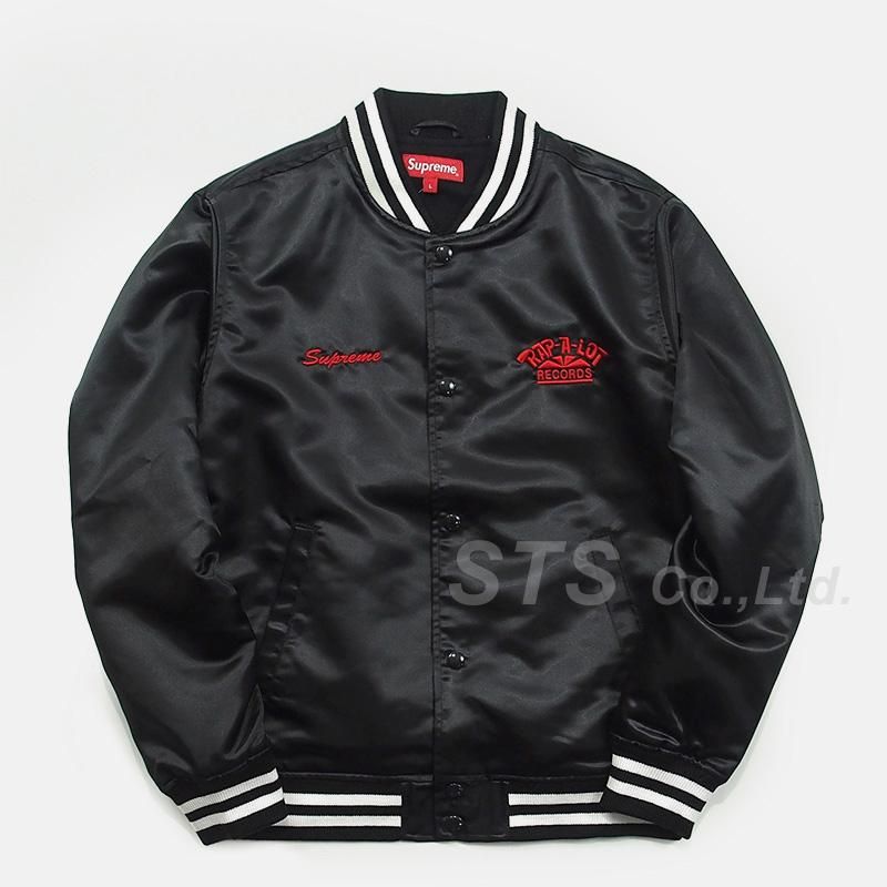 Supreme/Rap-A-Lot Record Satin Club Jacket - UG.SHAFT