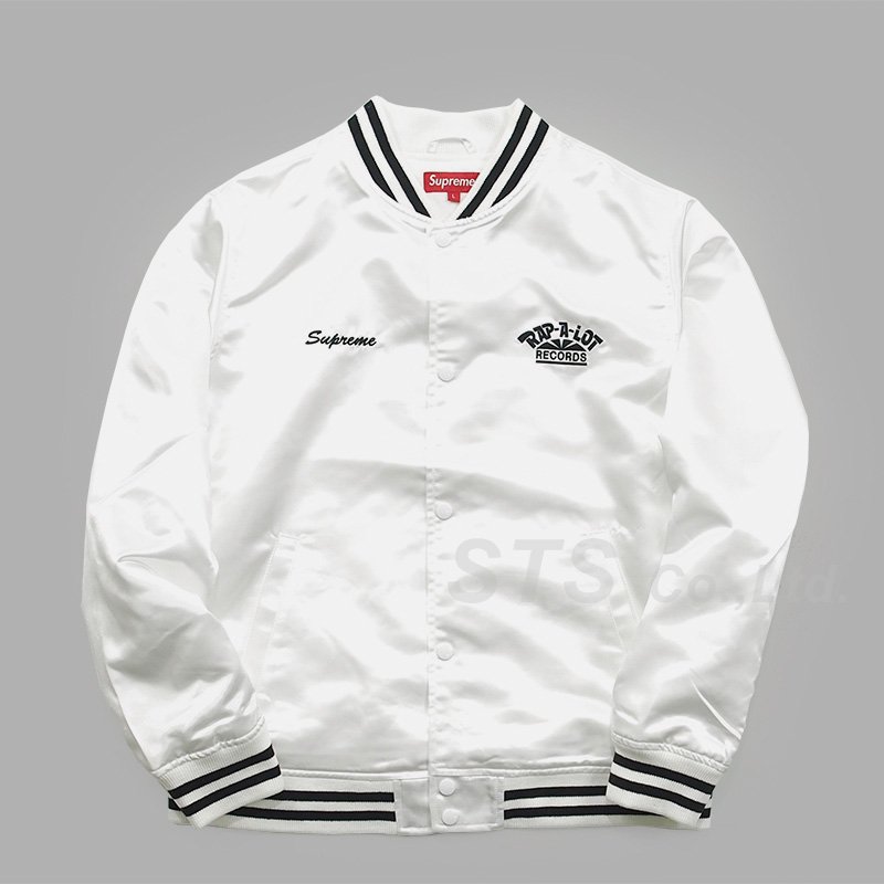 Supreme/Rap-A-Lot Record Satin Club Jacket - UG.SHAFT