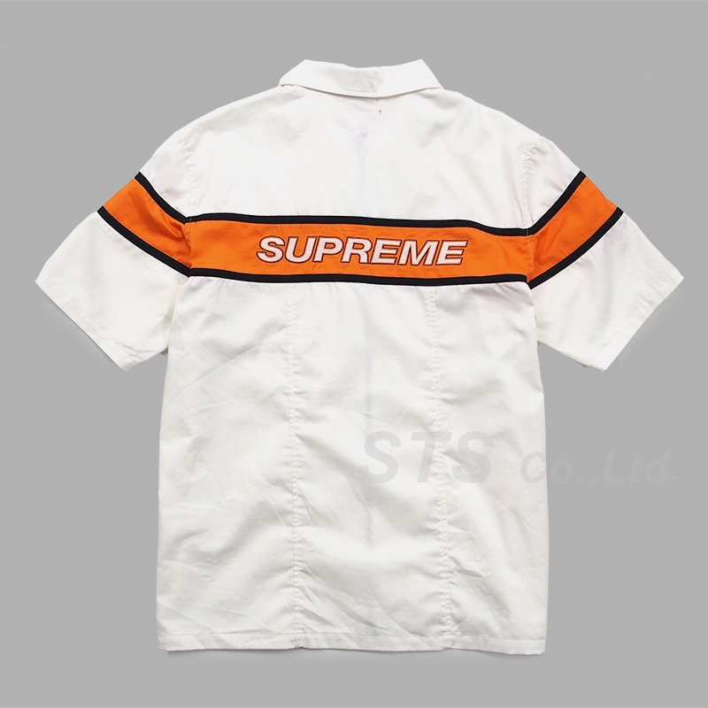 Supreme - S/S Zip Up Work Shirt - UG.SHAFT
