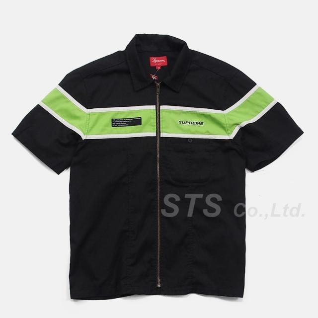 Supreme - S/S Zip Up Work Shirt