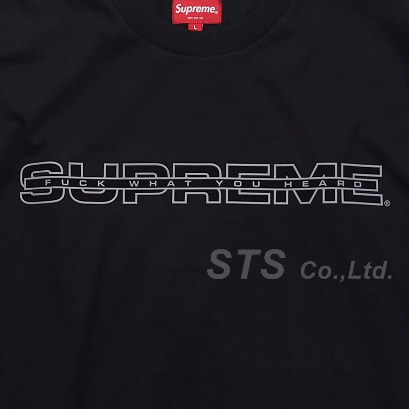 Supreme - 3M Reflective L/S Tee - UG.SHAFT