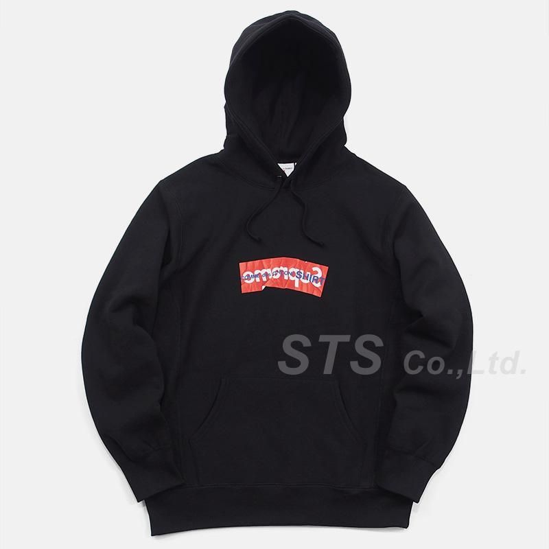 カントナ様用Supreme × GARÇONS Logo パーカー 白 M-