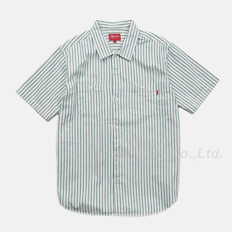 Supreme - Stripe Denim S/S Shirt - UG.SHAFT