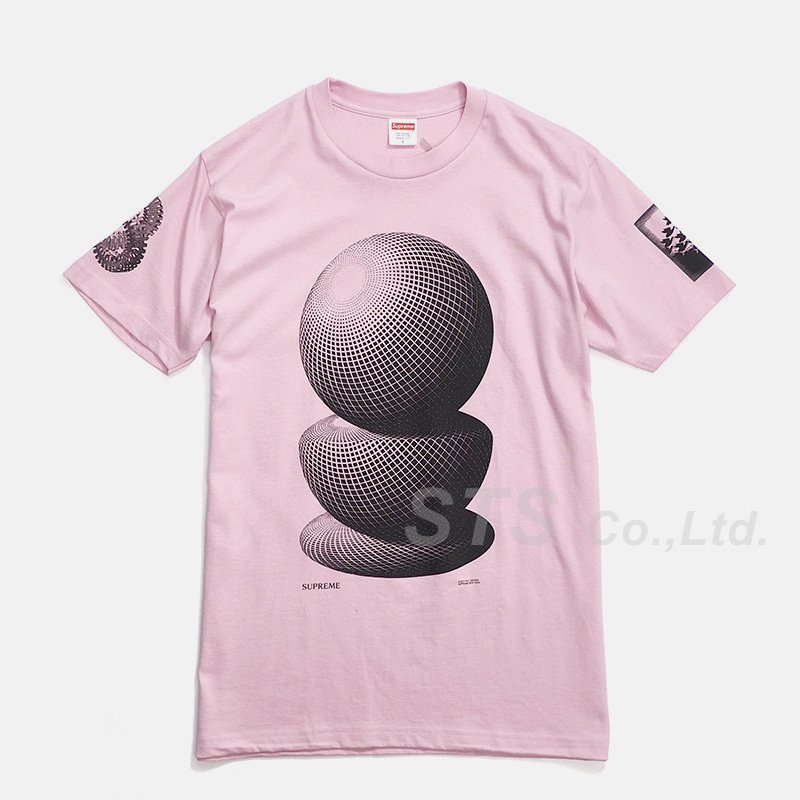 Supreme - M.C. Escher Three Spheres Tee - UG.SHAFT