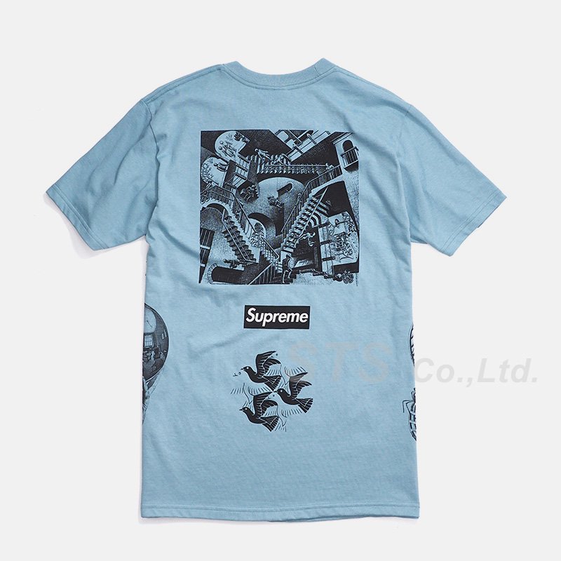 Supreme - M.C. Escher Collage Tee - UG.SHAFT