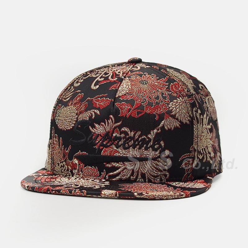 Supreme Floral 5-Panel Black