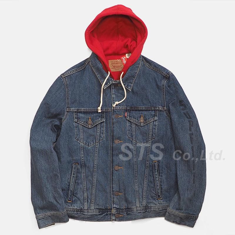 Supreme/Levi's Fleece Hood Trucker Jacket - UG.SHAFT