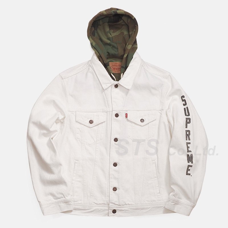 Supreme/Levi's Fleece Hood Trucker Jacket - UG.SHAFT