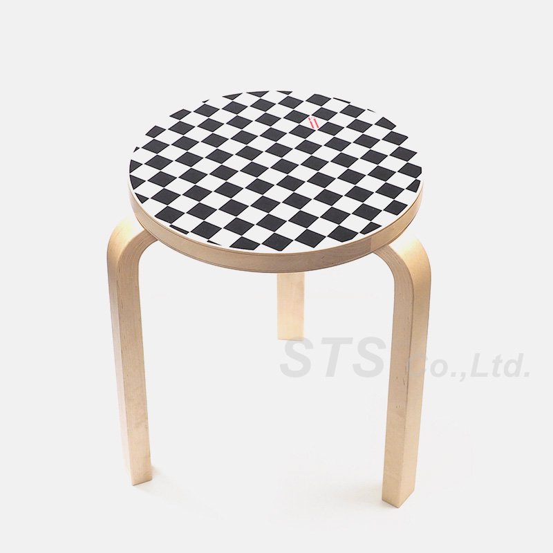 artek aalto stool 60 / checker board