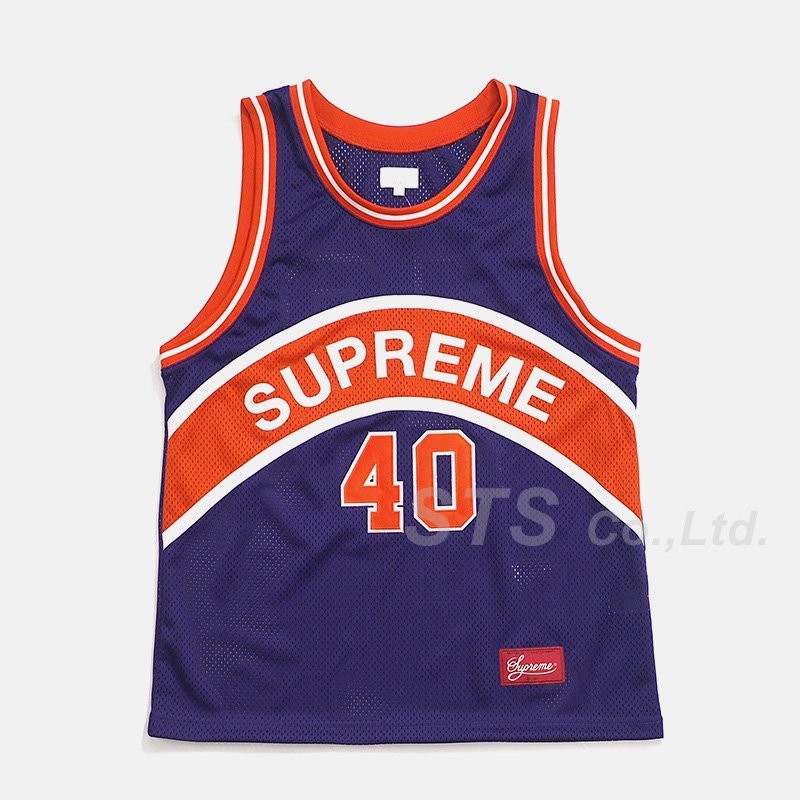Supreme - Curve Basketball Jersey - UG.SHAFT