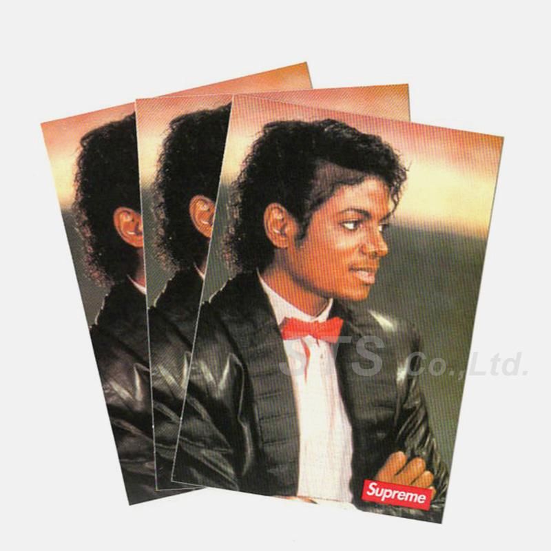 Michael jackson supreme store sticker