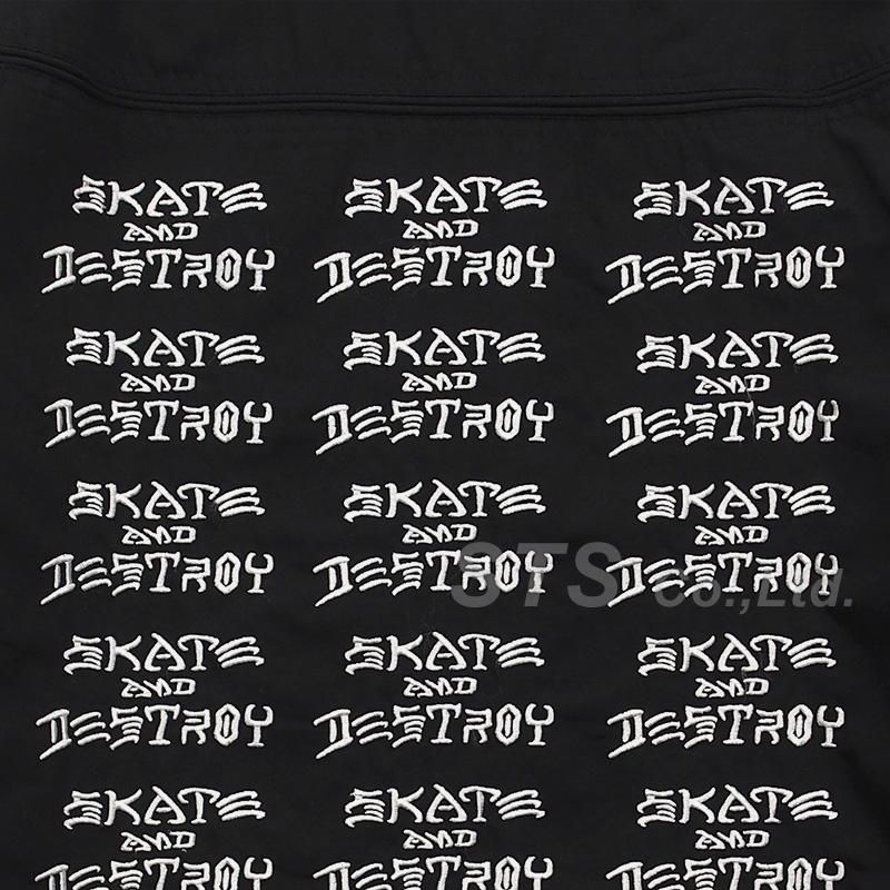 Supreme/Thrasher Poplin Crew Jacket - UG.SHAFT