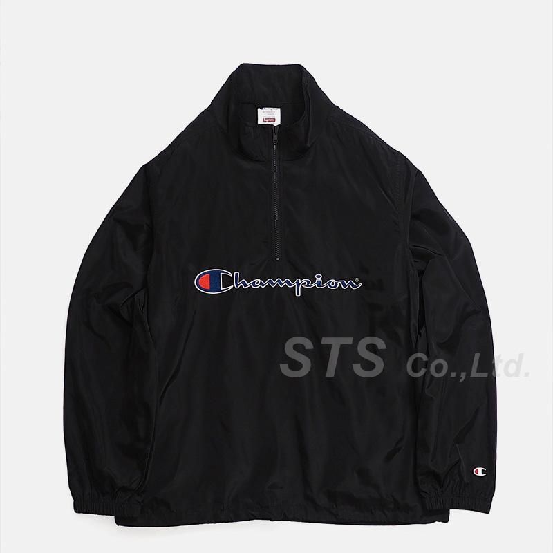 supreme champion half zip pullover