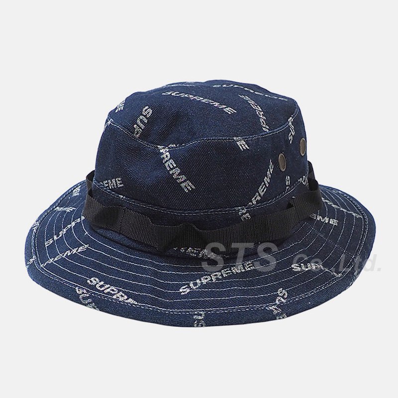 Supreme - Denim Logo Boonie - UG.SHAFT