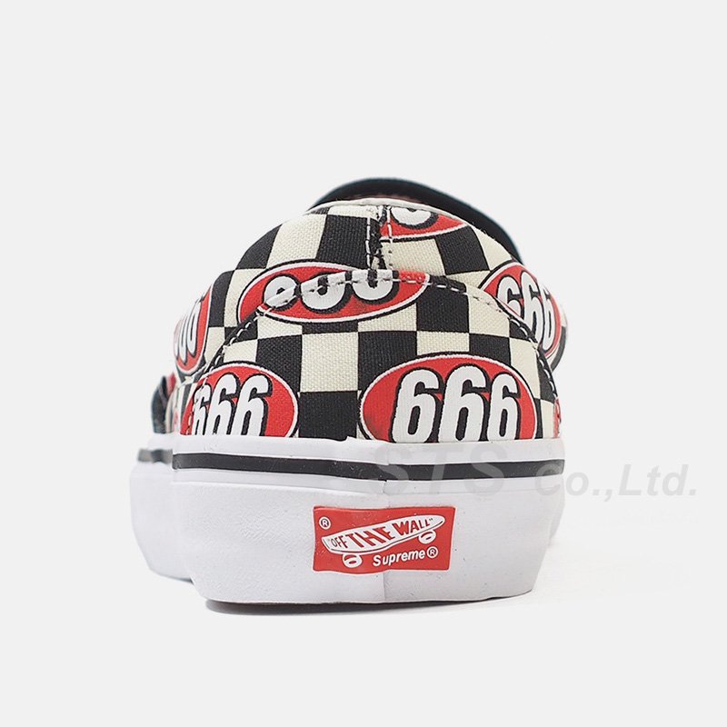 Supreme Supreme 666 Slip On Vans