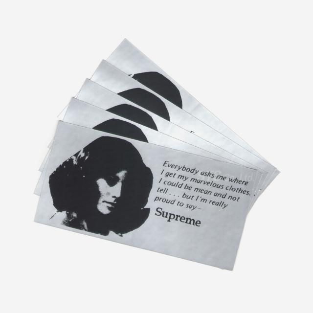 Supreme - Mean Sticker