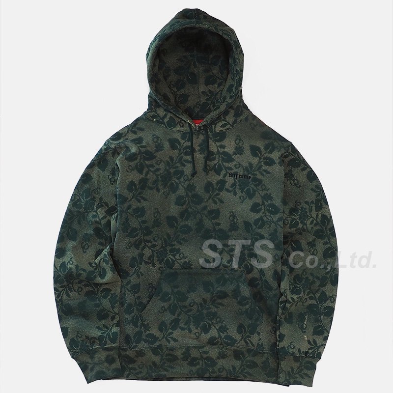 Supreme Bleached Lace Hooded Sweatshirt パーカー トップス メンズ アウトレット値下