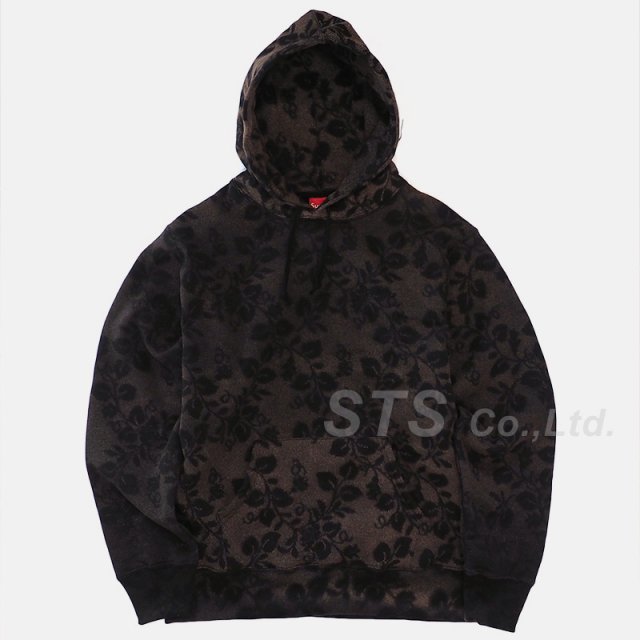 Supreme - Bleached Lace Hooded Sweatshirt