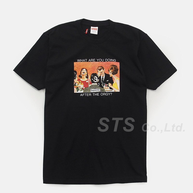 M supreme orgy tee tシャツ ライム イエロー