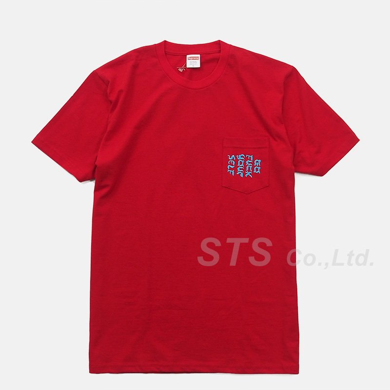 Supreme - Go Fuck Yourself Pocket Tee - UG.SHAFT