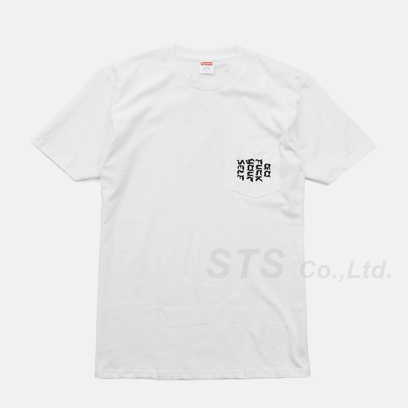 Supreme - Go Fuck Yourself Pocket Tee - UG.SHAFT