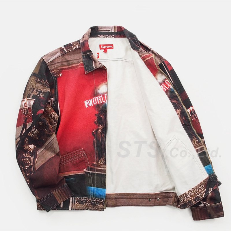 Supreme - Scarface The World Is Yours Denim Jacket - UG.SHAFT