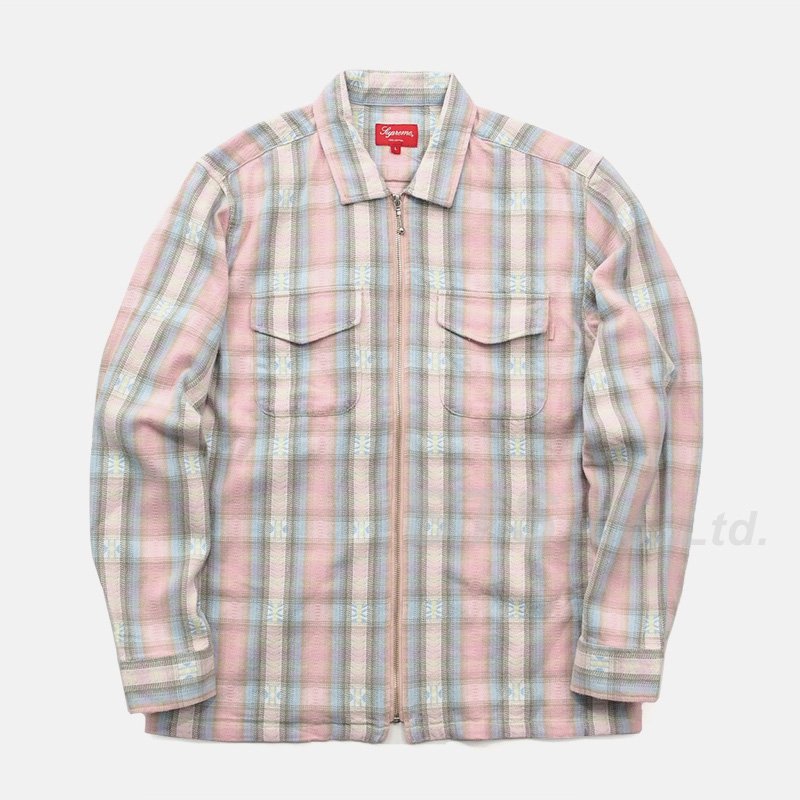Supreme - Plaid Flannel Zip Up Shirt - UG.SHAFT